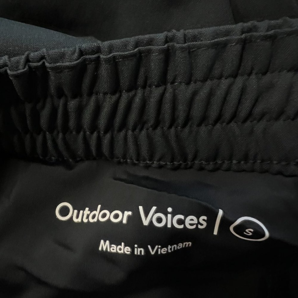 Outdoor Voices Men's High Stride 5" Short with Pockets Black Small NWT - Picture 12 of 14